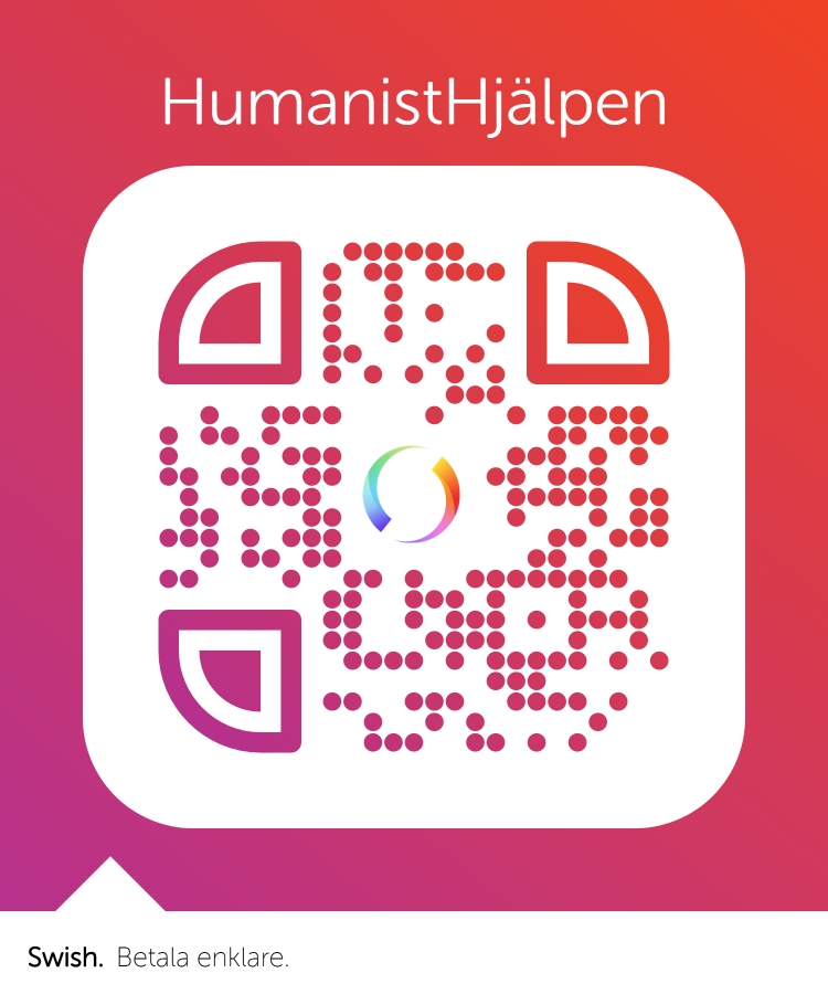 Swish QR HumanistHjälpen